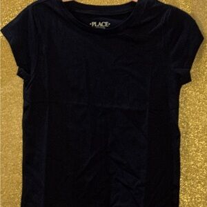 Bundle: Children’s PLACE Girls’ Elegant Navy Tee